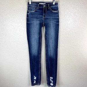BUCKLE BKE Women's Stella Straight Slim Leg MidRise Jeans